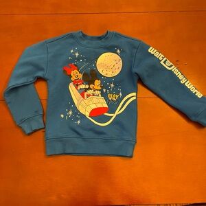 Disney Parks Space Mountain Play In The Park Crewneck Sweatshirt Disney World 4T